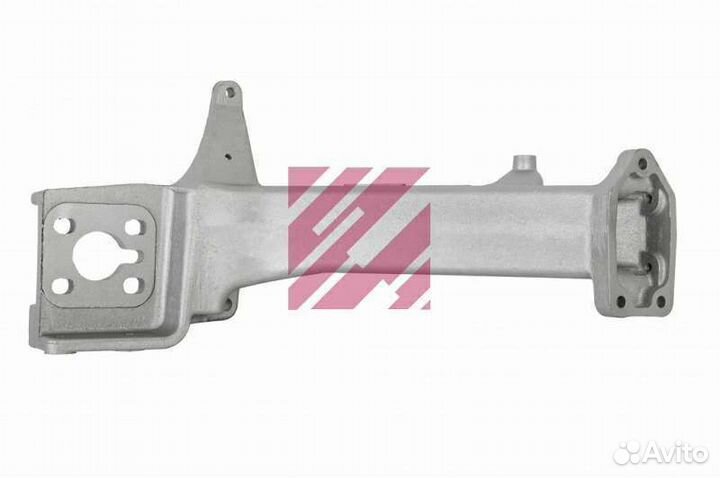 Кронштейн угла бампера правый рено