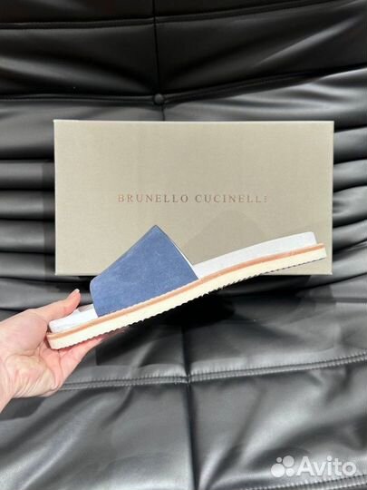 Шлепанцы мужские Brunello Cucinelli