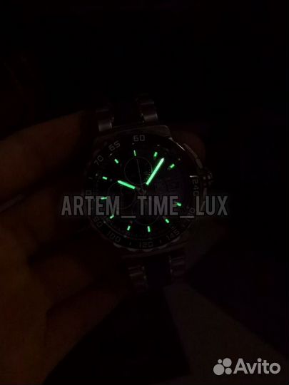 Тяжелые мужские часы Carrera Tag Heuer formula 1