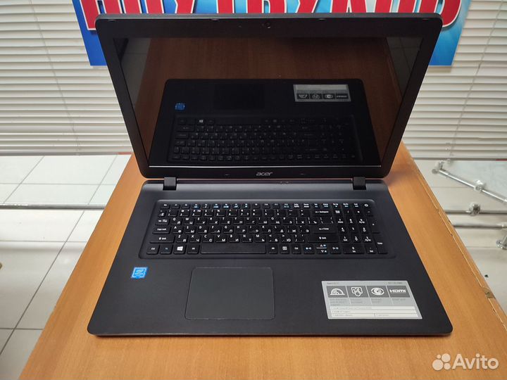 Ноутбук бу Acer / 17 дюймов / работа / учеба / дом
