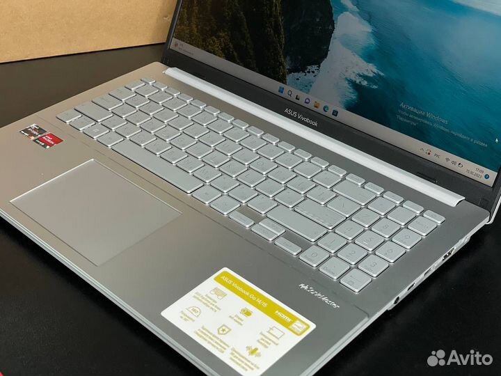 Новый ноутбук asus ryzen3 7320u озу 8gb