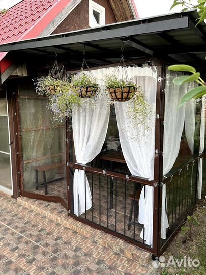 Мягкие пвх окна для беседок, террас и веранд