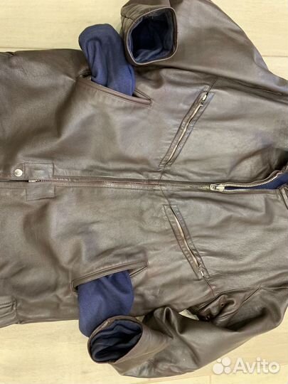 Кожаная куртка ввс СССР р. 54