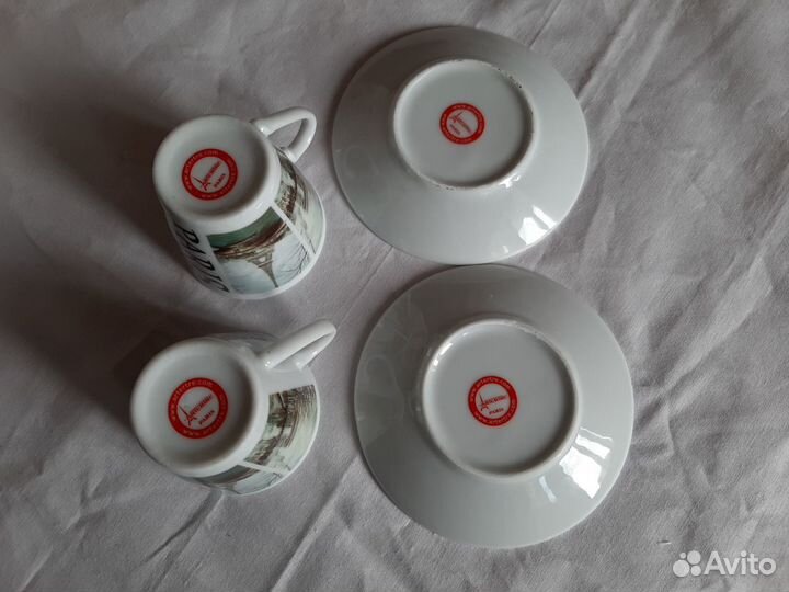 Набор 2 кофейныя пары (2+2)