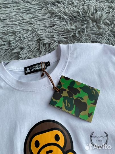 Футболка Bape ape x Travis Scott Mastermind