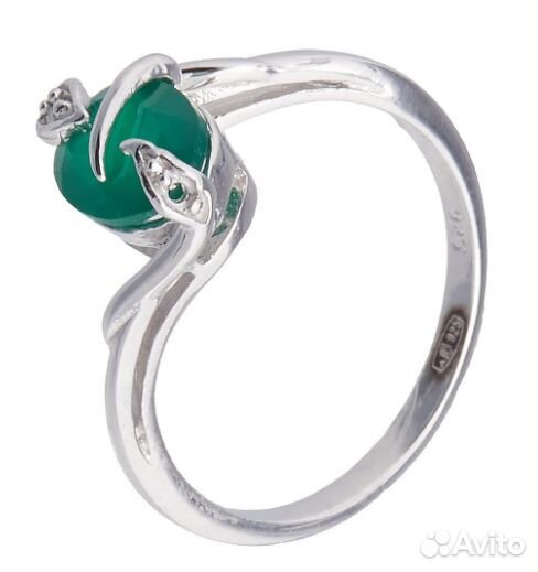 Серебряное кольцо новое