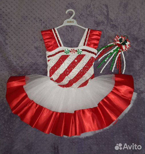 Платье для девочки+аксессуары для волос