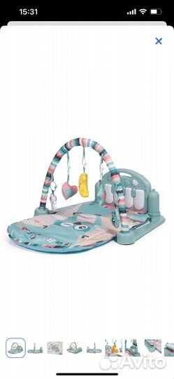 Развивающий коврик новый