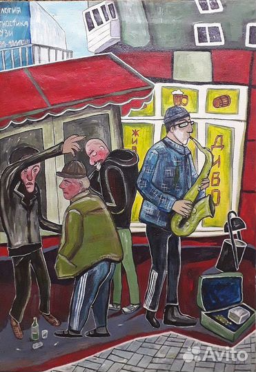 Картина маслом на холсте