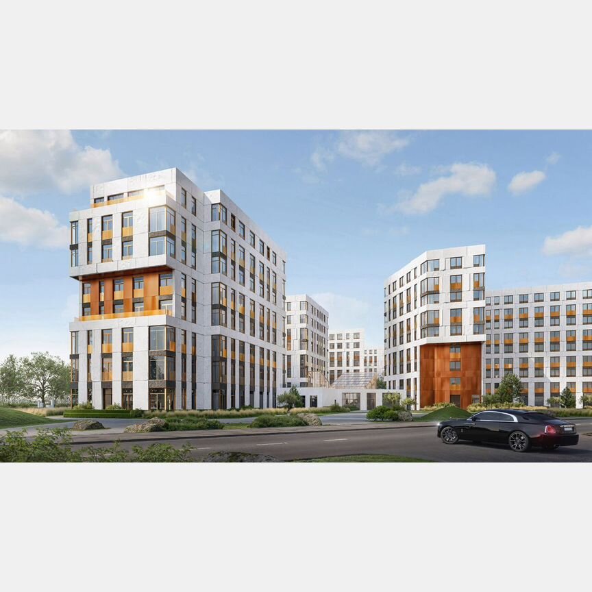 2-к. квартира, 83,2 м², 8/9 эт.