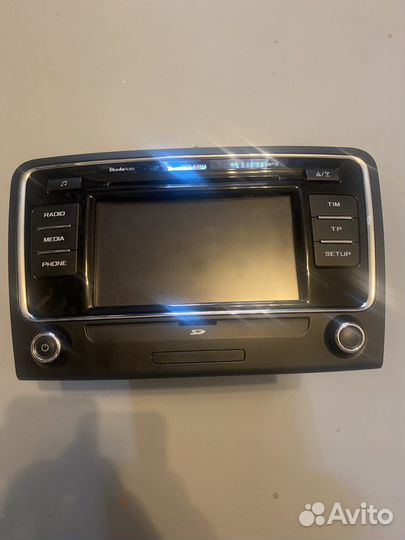Магнитола Skoda Superb 2