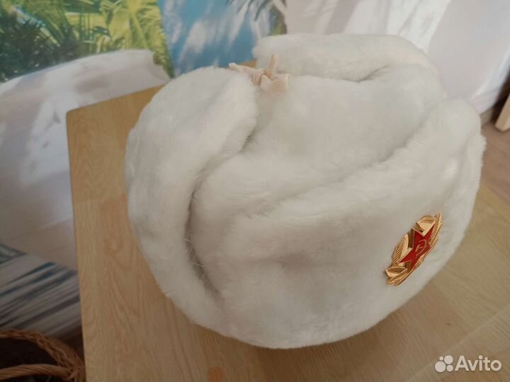 Шапка ушанка р. 60 в отличном состоянии