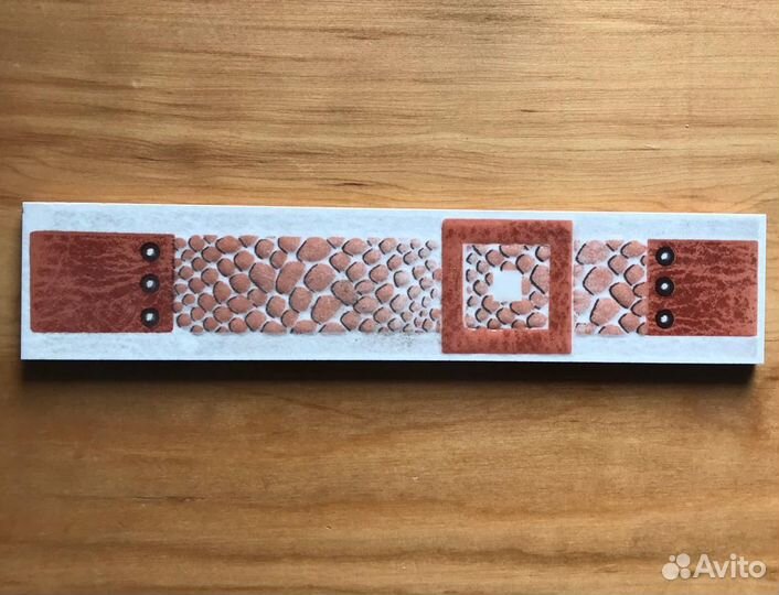 Керамическая плитка бордюр, декор