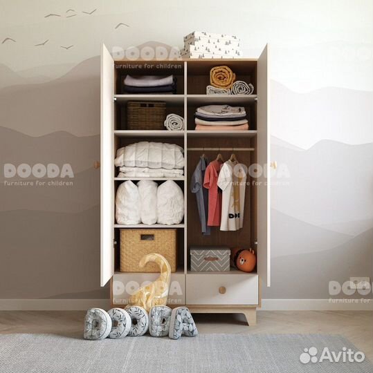 Шкаф детский для развития Монтессори