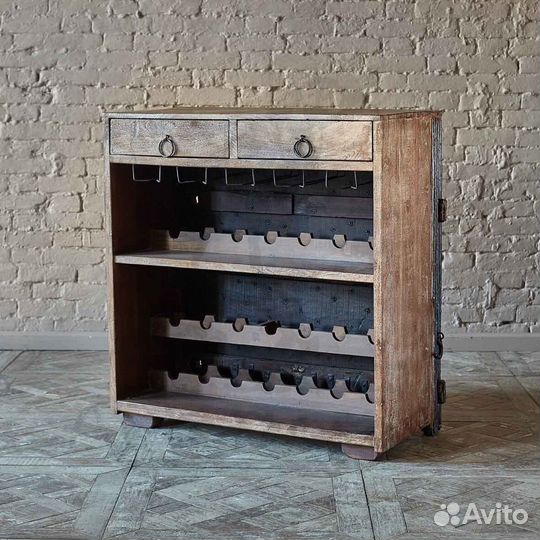 Винный шкаф, стеллаж для бутылок
