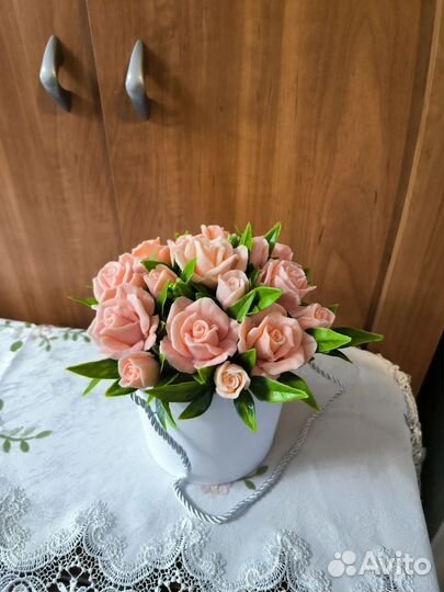 Букет из мыла ручной работы