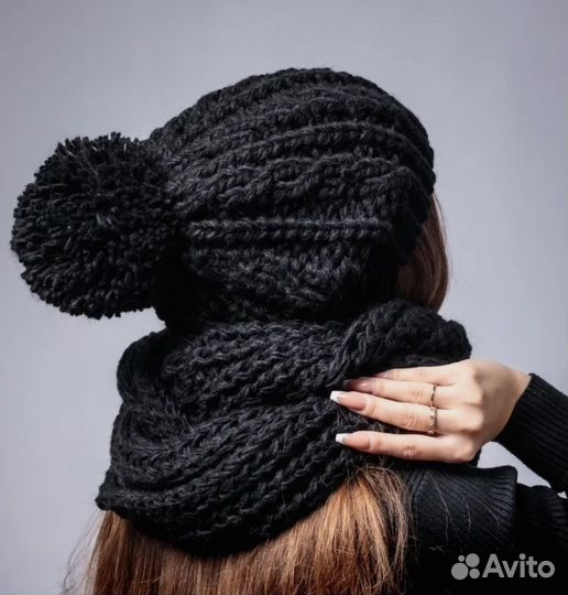 Снуд шарф женский