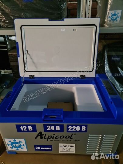 Компрессорный автохолодильник Alpicool A25 (25 Л.)