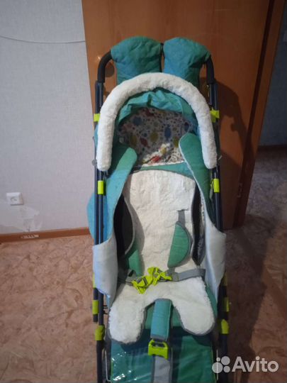 Детские санки коляска ника