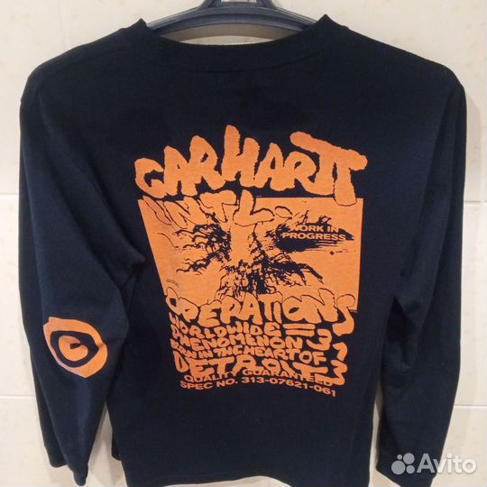 Лонгслив Carhartt wip international operations