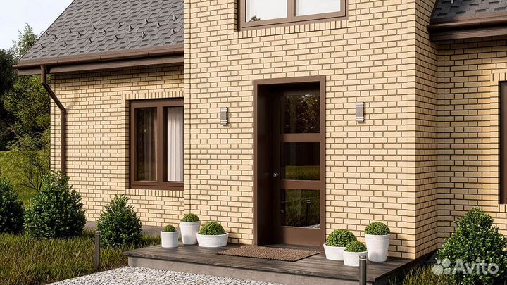 Фасадные панели Технониколь Оптима Клинкер Песочный