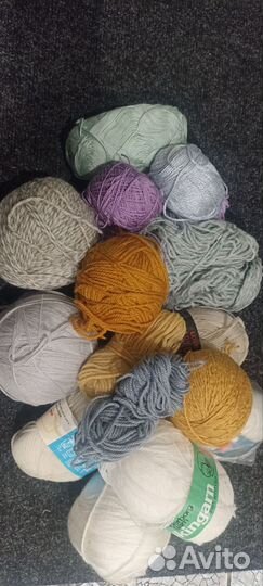 Пряжа нитки для вязания пакетом
