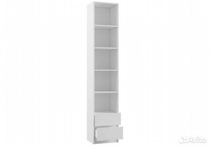 Шкаф пенал узкий в стиле икеа