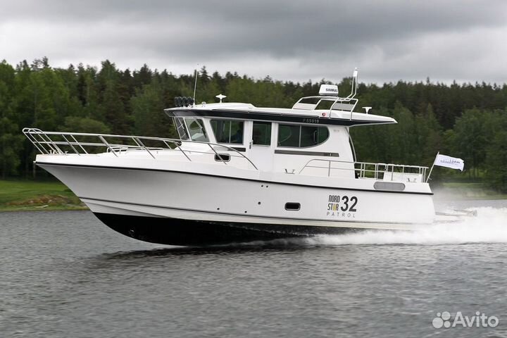 Финский морской катер Nord Star 32 в наличии