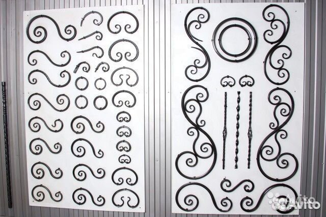 Элементы для кованных изделий