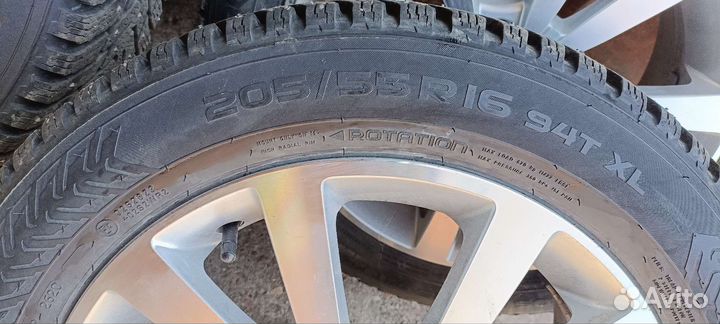 Диски vag с резиной r16