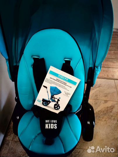 Трехколесный велосипед-коляска icon (англия)