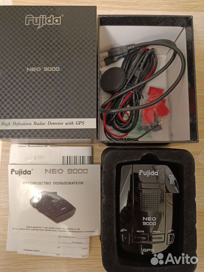 Радар детектор fujida neo 9000