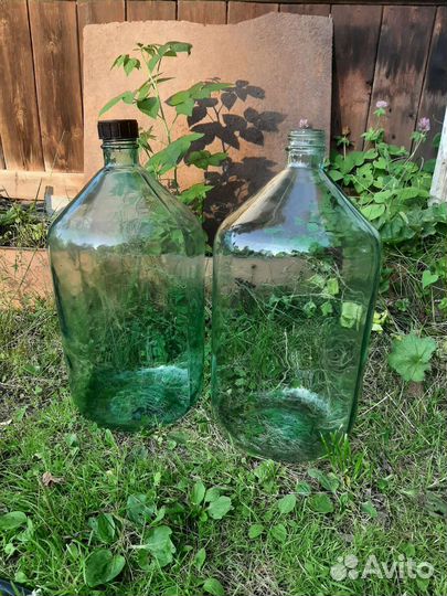 Бутыль стеклянная 20 литров