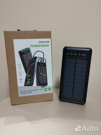 Power Bank с солнечной батареей