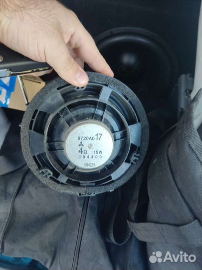 Динамики mitsubishi outlander xl 2шт