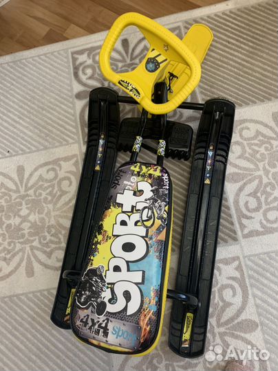 Детский снегокат бу