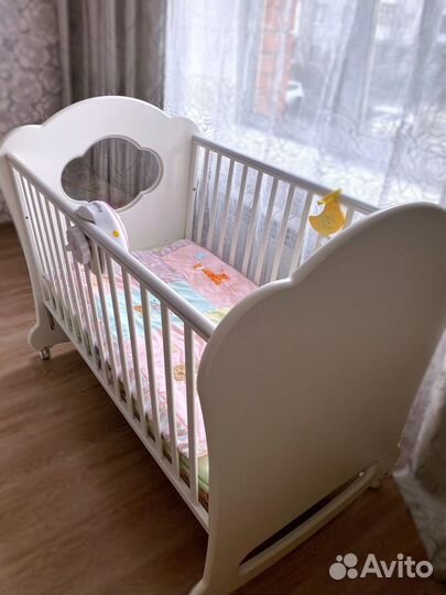 Кроватка и комод Pali