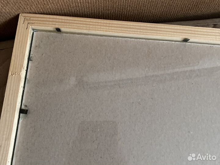 Рамка деревянная. Без стекла. 70 на 50 / 68 на 48