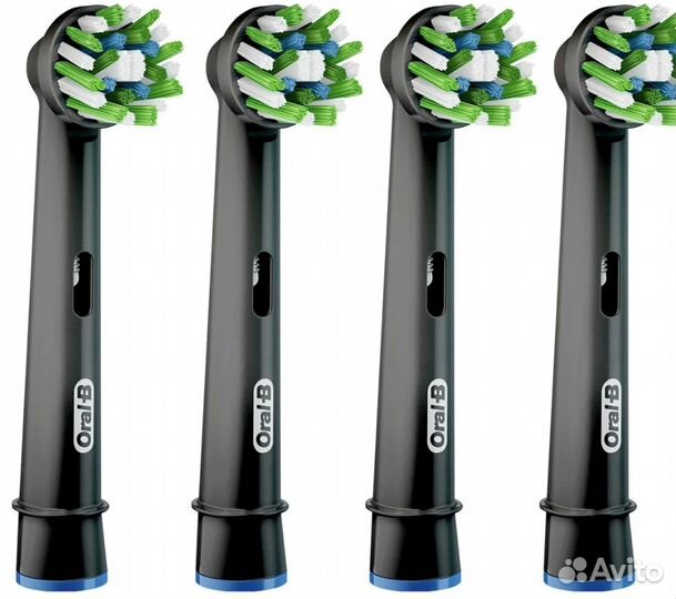 Набор насадок Oral-B Cross Action CleanMaximiser 4