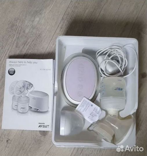 Молокоотсос avent электрический и стерилизатор