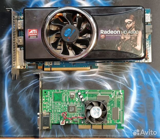 Видеокарты рабочие pci/agp