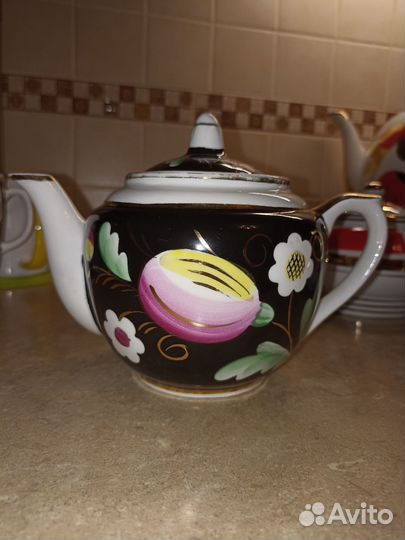 Чайник заварочный фарфоровый СССР