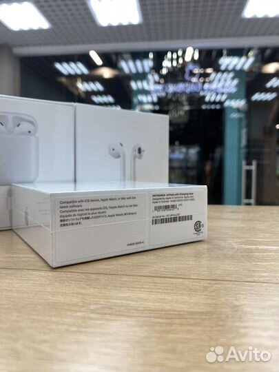 Новые Airpods 2. Оригинал