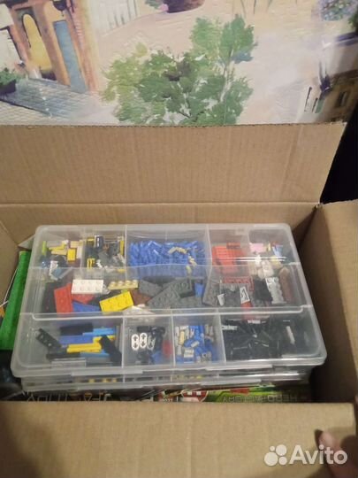 Сортированое Лего много