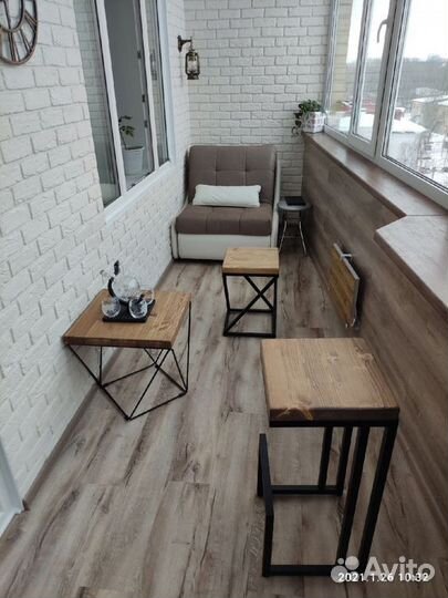 Обшивка балкона ламинатом