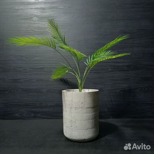 Вазоны, Горшки, Кашпо под заказ из бетона арт 124