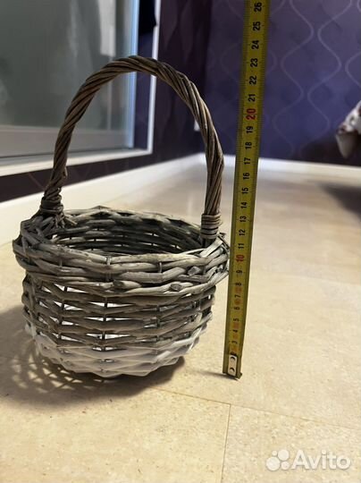 Плетеные корзинки