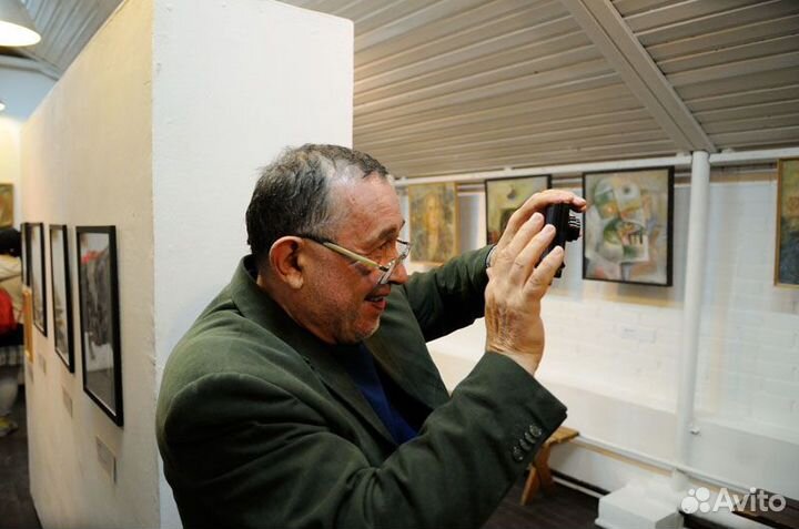 Эдуард Курочкин (1938 -2014) Белый портрет. 1961г