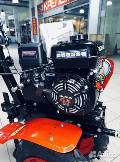 Мотоблок кадви ока мб-1 Д2М10 GX270+Фрезы+Плуг