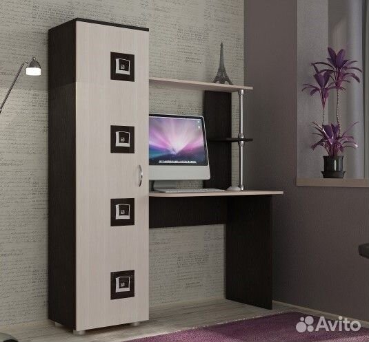 Стол компьютерный для учебы Junior2 венге